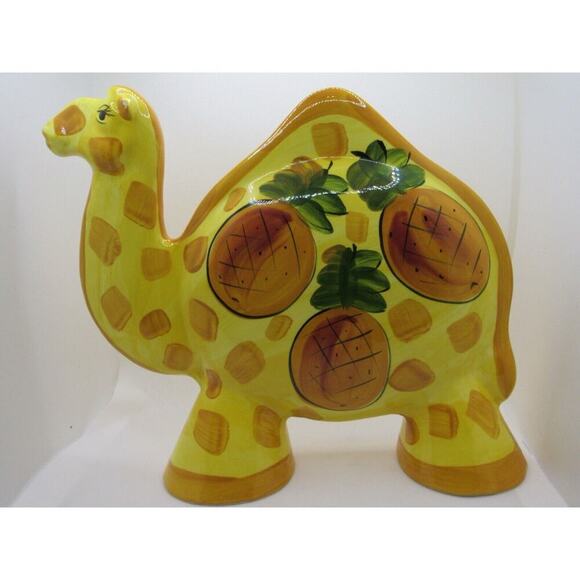 Turov Hand Painted Limited Edition Ceramic Camel, Signed (1 chip) - Picture 5 of 15
